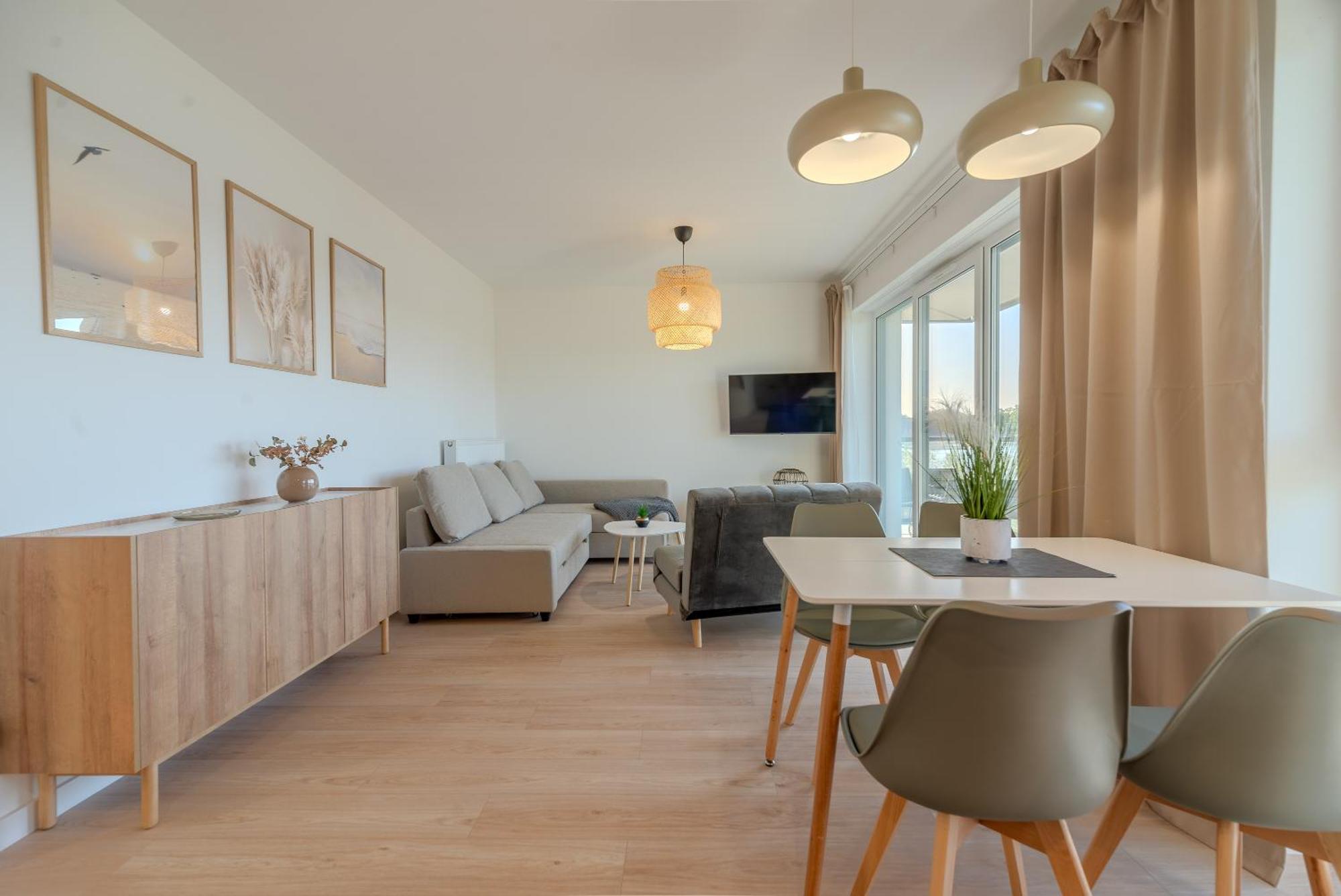 Dziwnów Apartament Coffee-Cream - Relaks - Sauna I Basen מראה חיצוני תמונה